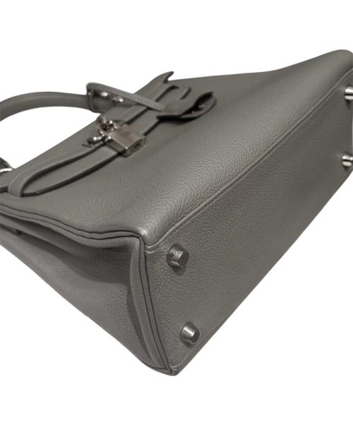 HERMES（エルメス）HERMES (エルメス) ケリー25 内縫い/シルバー金具/トゴ/グリメイヤー/U刻印/2022年 グリメイヤー サイズ:25の古着・服飾アイテム