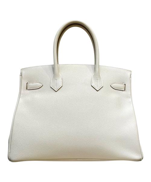 HERMES（エルメス）HERMES (エルメス) バーキン30/ヴォーエプソン/クレ/シルバー金具/A刻印：2017年/ハンドバッグ クレ サイズ:30の古着・服飾アイテム