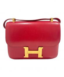 HERMES（エルメス）の古着「コンスタンス23/ゴールド金具/レッド系/ボックスカーフ/□C刻印」｜レッド系