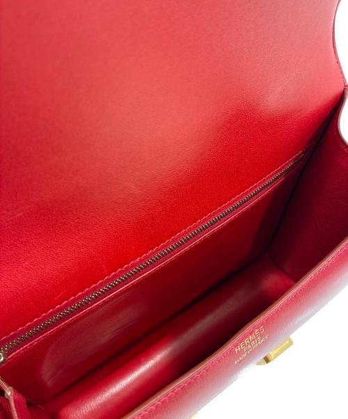 HERMES（エルメス）HERMES (エルメス) コンスタンス23/ゴールド金具/レッド系/ボックスカーフ/□C刻印 レッド系 サイズ:23の古着・服飾アイテム