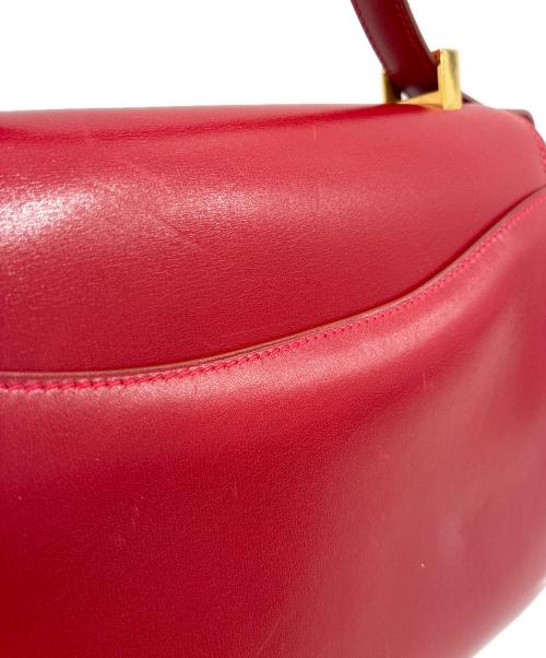 HERMES（エルメス）HERMES (エルメス) コンスタンス23/ゴールド金具/レッド系/ボックスカーフ/□C刻印 レッド系 サイズ:23の古着・服飾アイテム