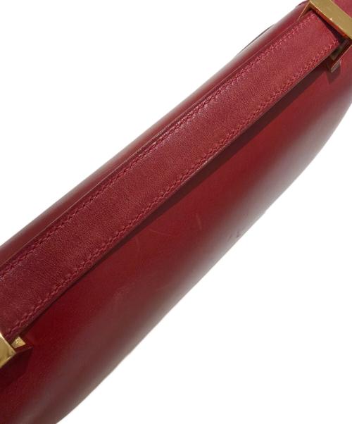 HERMES（エルメス）HERMES (エルメス) コンスタンス23/Constance23/ゴールド金具/レッド系/ボックスカーフ/□C刻印 レッド系 サイズ:23の古着・服飾アイテム