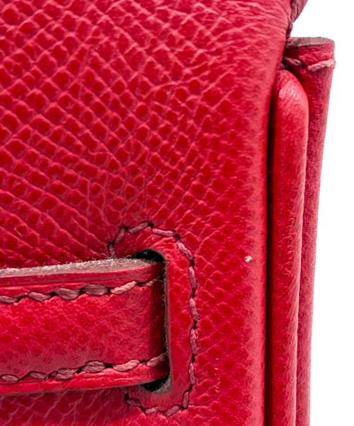 HERMES（エルメス）HERMES (エルメス) バーキン25/シルバー金具/ヴォーエプソン/ルージュカザック/◻︎L刻印 ルージュカザック サイズ:25の古着・服飾アイテム