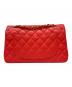 CHANEL (シャネル) Wフラップチェーンショルダーバッグ レッドピンク系 サイズ:23：640000円
