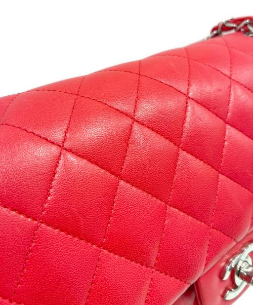 CHANEL（シャネル）CHANEL (シャネル) マトラッセ25/レッド/Wフラップチェーンショルダーバッグ レッド サイズ:25の古着・服飾アイテム