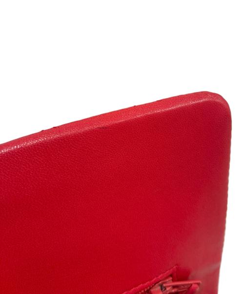 CHANEL（シャネル）CHANEL (シャネル) マトラッセ25/レッド/Wフラップチェーンショルダーバッグ レッド サイズ:25の古着・服飾アイテム