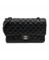 CHANEL（シャネル）の古着「マトラッセ25 Wフラップチェーンショルダーバッグ」｜ブラック