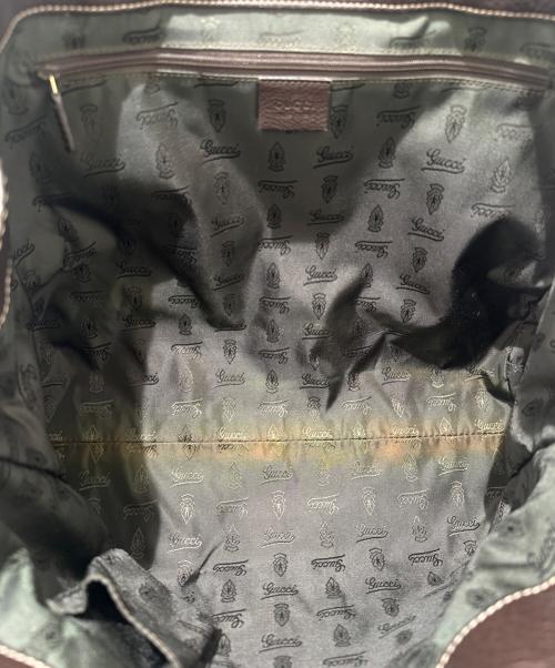 GUCCI（グッチ）GUCCI (グッチ) グッチシマ トートバッグ ブラウンの古着・服飾アイテム