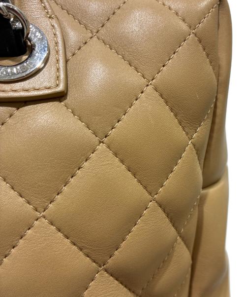 CHANEL（シャネル）CHANEL (シャネル) 2wayバイカラーボストンバッグ/カンボン ブラウン×ブラックの古着・服飾アイテム