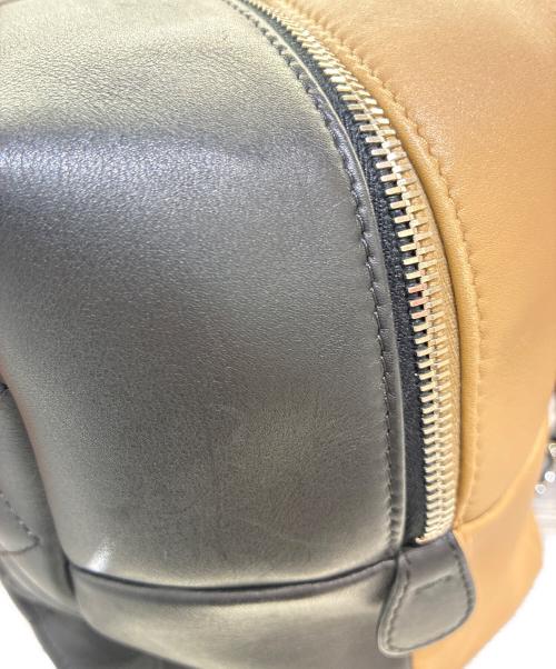 CHANEL（シャネル）CHANEL (シャネル) 2wayバイカラーボストンバッグ/カンボン ブラウン×ブラックの古着・服飾アイテム