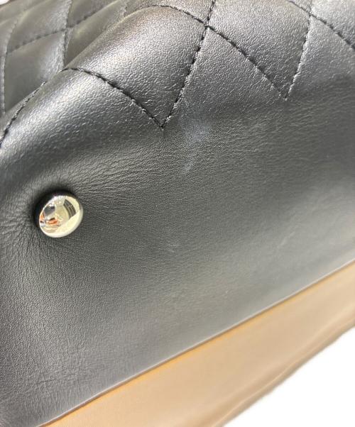 CHANEL（シャネル）CHANEL (シャネル) 2wayバイカラーボストンバッグ/カンボン ブラウン×ブラックの古着・服飾アイテム