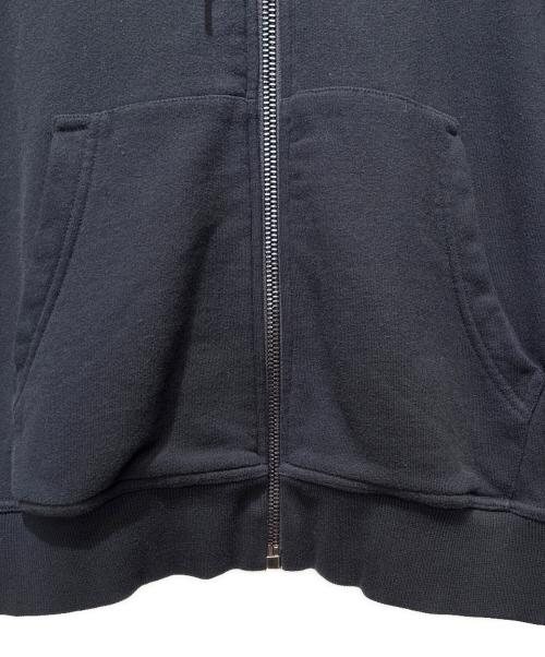 BURBERRY（バーバリー）BURBERRY (バーバリー) 袖切替ジップパーカー ブラック サイズ:XSの古着・服飾アイテム