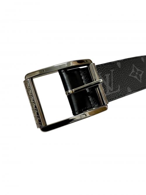 LOUIS VUITTON（ルイ ヴィトン）LOUIS VUITTON (ルイ ヴィトン) サンチュール リヴェルソ ブラック×グレー サイズ:85の古着・服飾アイテム