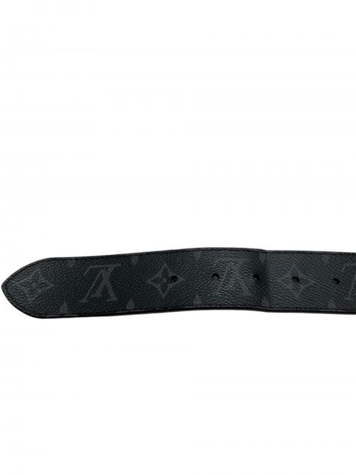 LOUIS VUITTON（ルイ ヴィトン）LOUIS VUITTON (ルイ ヴィトン) サンチュール リヴェルソ ブラック×グレー サイズ:85の古着・服飾アイテム