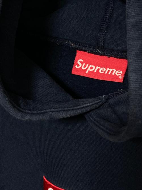 SUPREME（シュプリーム）SUPREME (シュプリーム) Box Logo Hooded Sweatshirt ネイビー サイズ:Lの古着・服飾アイテム