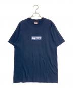 SUPREME×NEW YORK YANKEESシュプリーム×ニューヨークヤンキース）の古着「Box Logo Tee」｜ネイビー