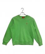 SUPREMEシュプリーム）の古着「Small Box Logo Sweatshirt」｜ライトグリーン