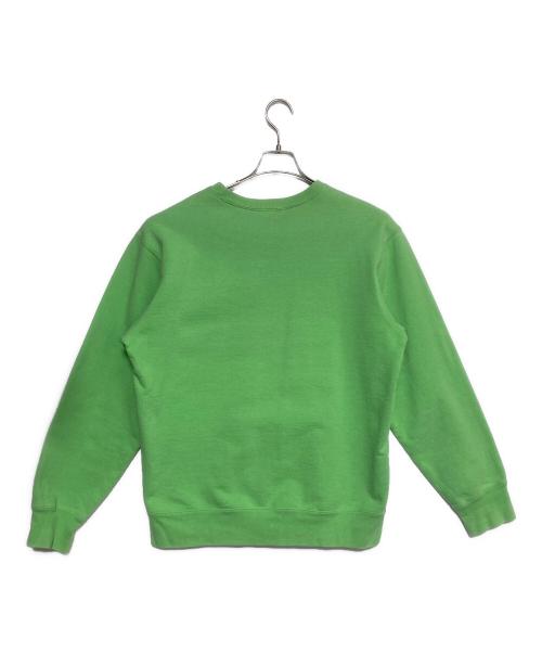 SUPREME（シュプリーム）SUPREME (シュプリーム) Small Box Logo Sweatshirt ライトグリーン サイズ:Lの古着・服飾アイテム