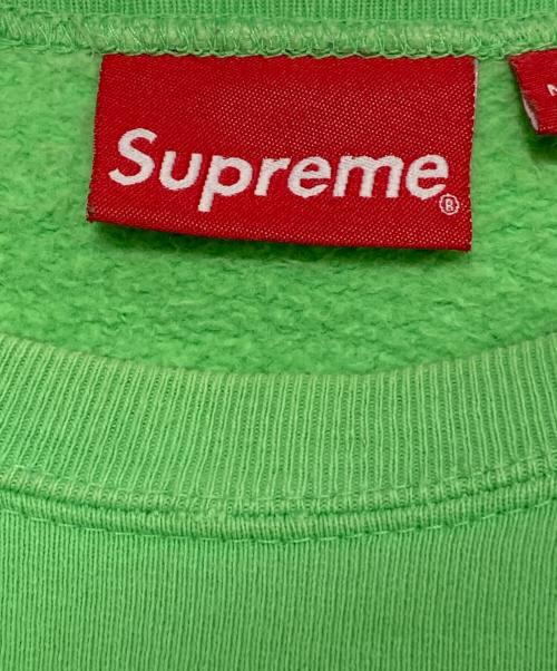 SUPREME（シュプリーム）SUPREME (シュプリーム) Small Box Logo Sweatshirt ライトグリーン サイズ:Lの古着・服飾アイテム
