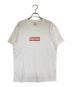 SUPREME（シュプリーム）の古着「20th Anniversary BOX Logo Tee」｜ホワイト