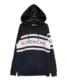 GIVENCHY（ジバンシィ）の古着「ロゴパーカー」｜ブラック