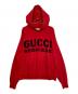 GUCCI（グッチ）の古着「ロゴパーカー」｜レッド