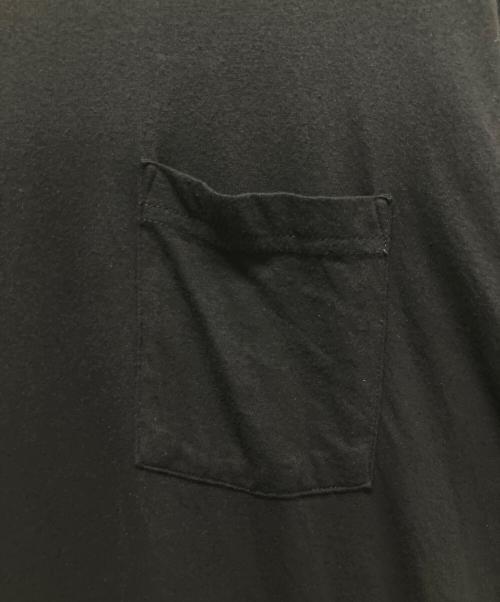 CHROME HEARTS（クロムハーツ）CHROME HEARTS (クロムハーツ) CH NECK ROGO T-shirts / アーチネックロゴカットソー ブラック サイズ:Lの古着・服飾アイテム