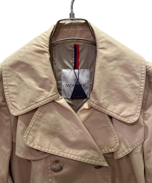 MONCLER（モンクレール）MONCLER (モンクレール) BAVARELLE/トレンチコート ベージュ サイズ:1の古着・服飾アイテム