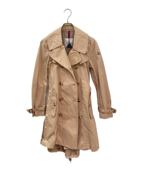 MONCLER（モンクレール）MONCLER (モンクレール) BAVARELLE/トレンチコート ベージュ サイズ:1の古着・服飾アイテム