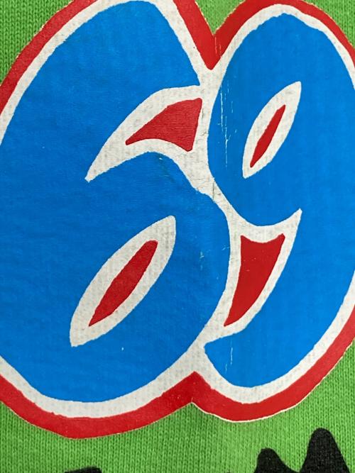 CHROME HEARTS（クロムハーツ）CHROME HEARTS (クロムハーツ) MATTY BOY (マッティー ボーイ) Sex Records Crewneck Sweatshirt ライトグリーン サイズ:XLの古着・服飾アイテム