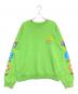 CHROME HEARTS（クロムハーツ）の古着「Sex Records Crewneck Sweatshirt」｜ライトグリーン
