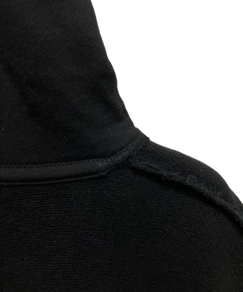 BALENCIAGA（バレンシアガ）BALENCIAGA (バレンシアガ) 裾ロゴパーカー ブラック サイズ:Sの古着・服飾アイテム