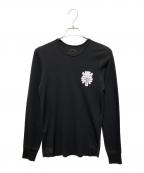CHROME HEARTSクロムハーツ）の古着「ダガーワッフル サーマル ロングスリーブ」｜ブラック