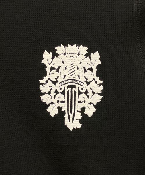 CHROME HEARTS（クロムハーツ）CHROME HEARTS (クロムハーツ) ダガーワッフル サーマル ロングスリーブ ブラック サイズ:Mの古着・服飾アイテム