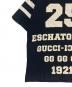 中古・古着 GUCCI (グッチ) フットボールTシャツ ブラック サイズ:XS：30000円