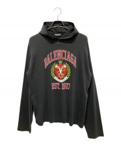 中古・古着通販】BALENCIAGA (バレンシアガ) Destroyed Logo-Print