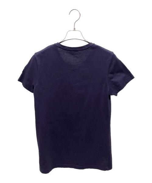 MONCLER（モンクレール）MONCLER (モンクレール) ワッペンロゴTシャツ ネイビー サイズ:Ｍの古着・服飾アイテム