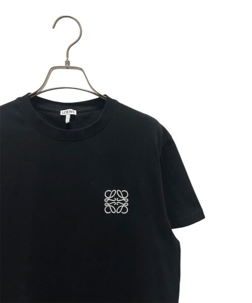 LOEWE（ロエベ）LOEWE (ロエベ) アナグラムロゴTシャツ ブラック サイズ:XSの古着・服飾アイテム