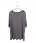 ALEXANDER WANG (アレキサンダーワン) エンボスロゴTシャツ グレー サイズ:L：22000円