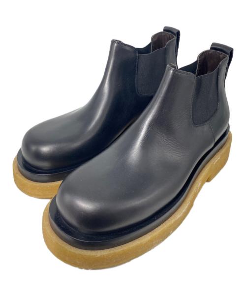 BOTTEGA VENETA（ボッテガベネタ）BOTTEGA VENETA (ボッテガベネタ) サイドゴアブーツ ブラック サイズ:42の古着・服飾アイテム