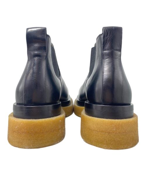 BOTTEGA VENETA（ボッテガベネタ）BOTTEGA VENETA (ボッテガベネタ) サイドゴアブーツ ブラック サイズ:42の古着・服飾アイテム