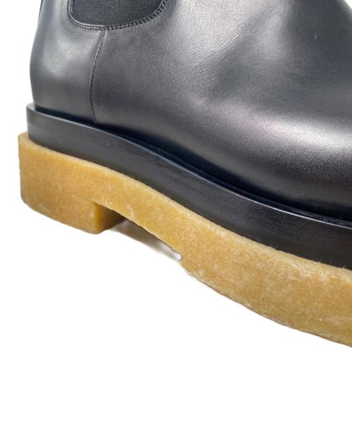 BOTTEGA VENETA（ボッテガベネタ）BOTTEGA VENETA (ボッテガベネタ) サイドゴアブーツ ブラック サイズ:42の古着・服飾アイテム