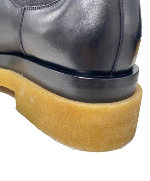 BOTTEGA VENETA（ボッテガベネタ）BOTTEGA VENETA (ボッテガベネタ) サイドゴアブーツ ブラック サイズ:42の古着・服飾アイテム