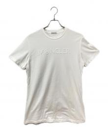 MONCLER（モンクレール）の古着「ビーズ ロゴTシャツ」｜ホワイト