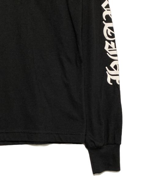 CHROME HEARTS（クロムハーツ）CHROME HEARTS (クロムハーツ) ネックロゴロングスリーブTシャツ ブラック サイズ:Sの古着・服飾アイテム