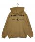BALENCIAGA (バレンシアガ) WFPロゴパーカー ブラウン サイズ:S：48000円