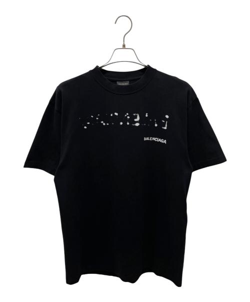 BALENCIAGA（バレンシアガ）BALENCIAGA (バレンシアガ) ロゴTシャツ ブラック サイズ:XXSの古着・服飾アイテム