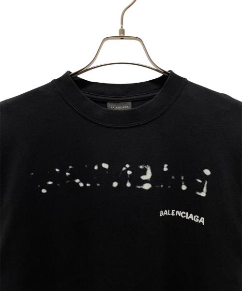 BALENCIAGA（バレンシアガ）BALENCIAGA (バレンシアガ) ロゴTシャツ ブラック サイズ:XXSの古着・服飾アイテム