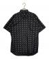 BALENCIAGA（バレンシアガ）の古着「オールオーバーロゴシャツ」｜ブラック