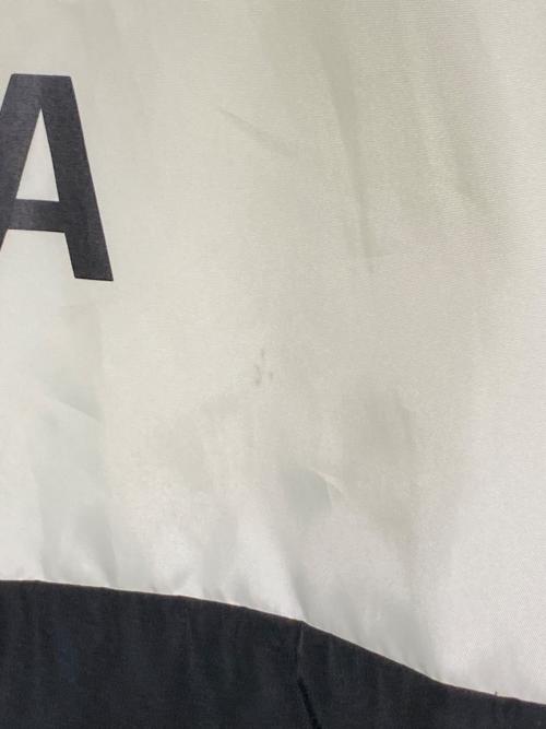 BALENCIAGA（バレンシアガ）BALENCIAGA (バレンシアガ) ロゴナイロンジャケット イエロー×ブラック サイズ:38の古着・服飾アイテム